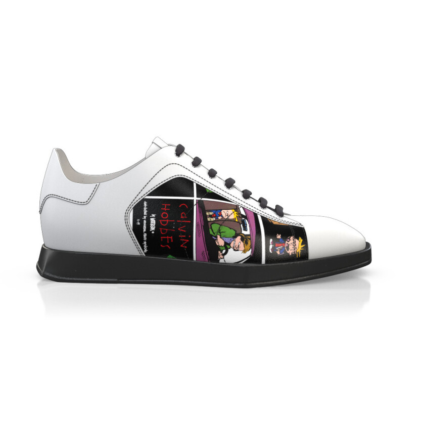 Flache Sneakers mit quadratischer Spitze für Damen 20908