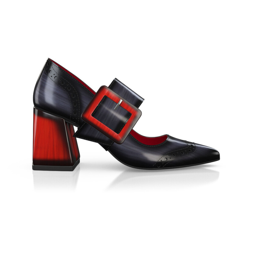 Luxuriöse Blockabsatz-Schuhe für Damen 36503