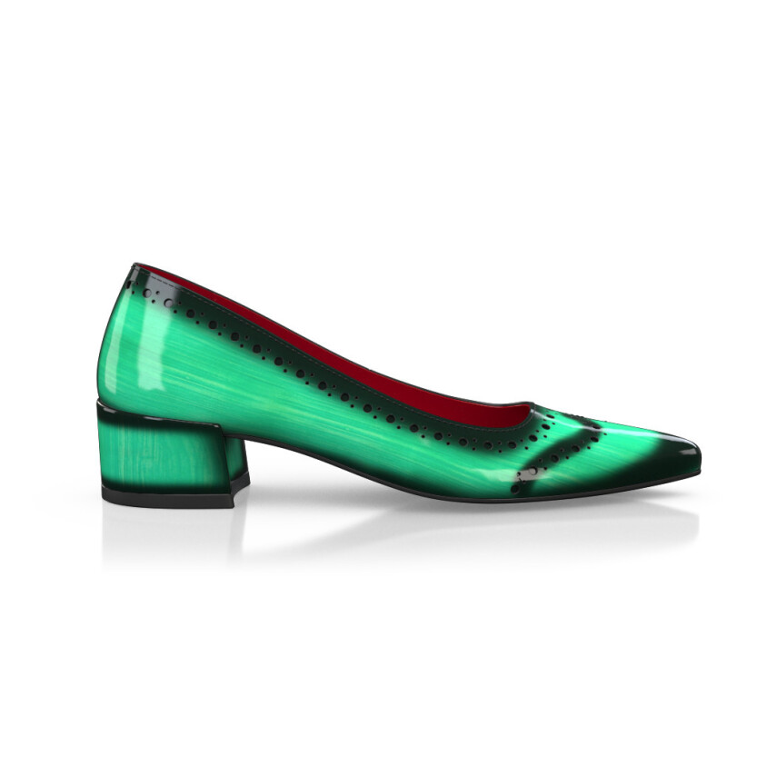 Luxuriöse Blockabsatz-Schuhe für Damen 36515