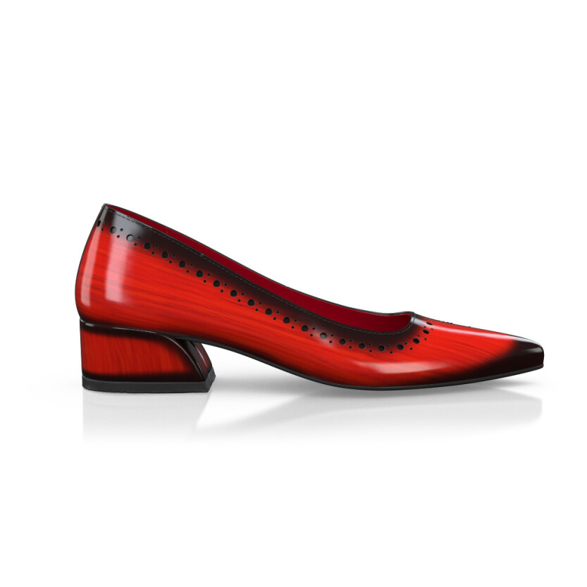 Luxuriöse Blockabsatz-Schuhe für Damen 36533