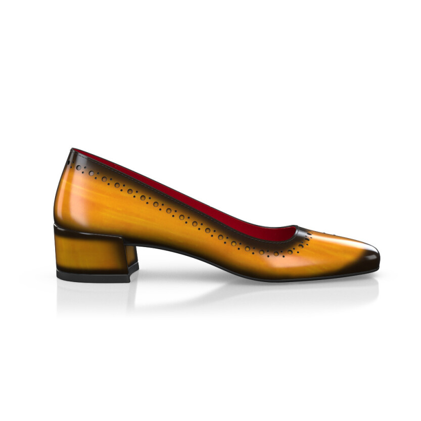 Luxuriöse Blockabsatz-Schuhe für Damen 36554