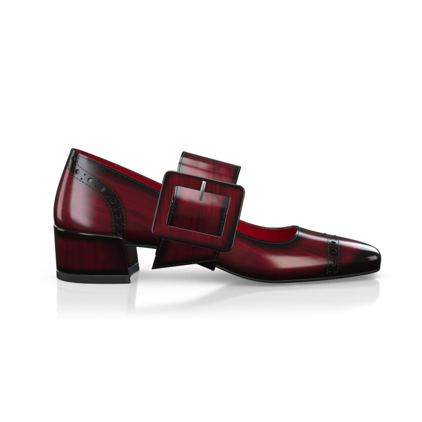 Luxuriöse Blockabsatz-Schuhe für Damen 36557