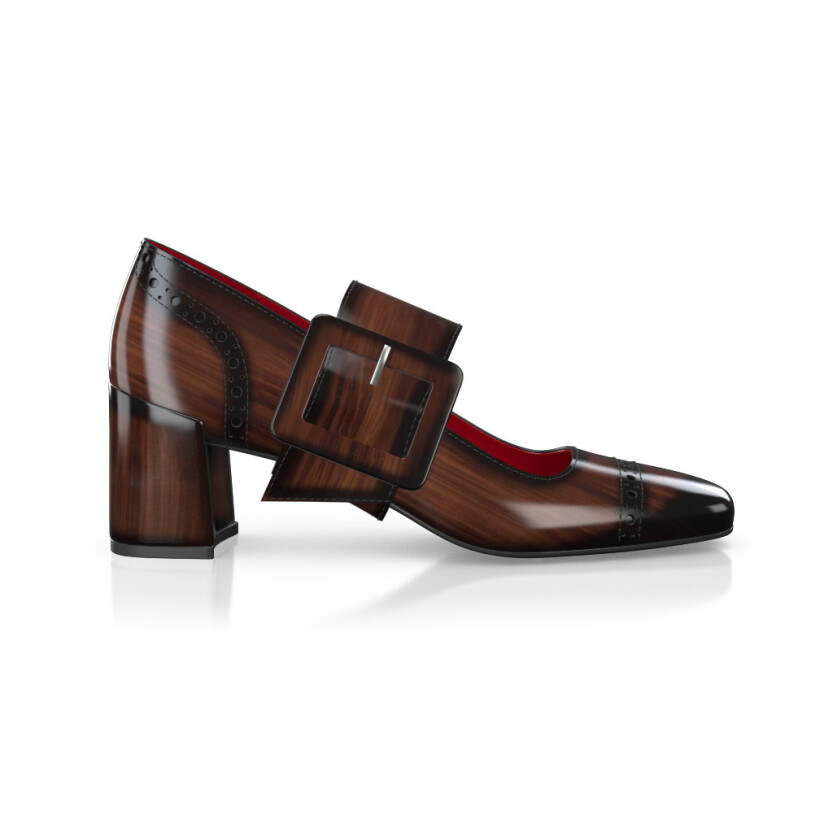 Luxuriöse Blockabsatz-Schuhe für Damen 36560