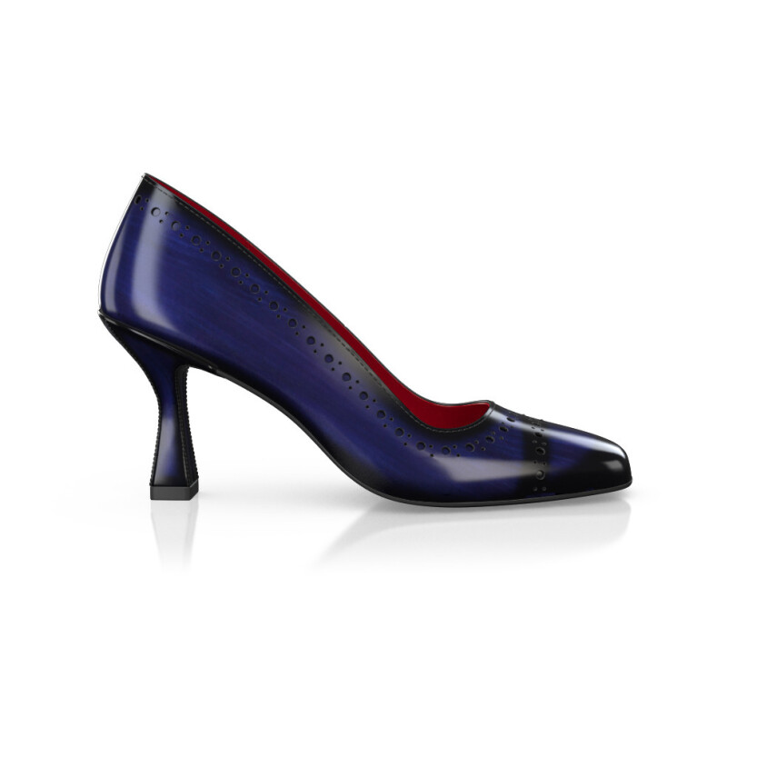 Luxuriöse Blockabsatz-Schuhe für Damen 36578