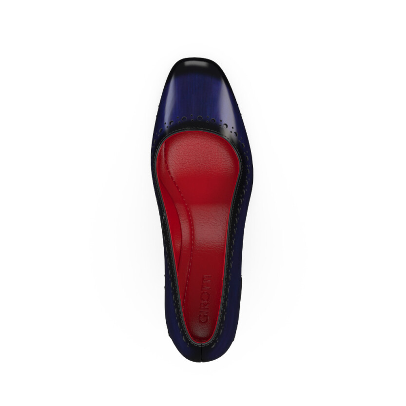 Luxuriöse Blockabsatz-Schuhe für Damen 36596