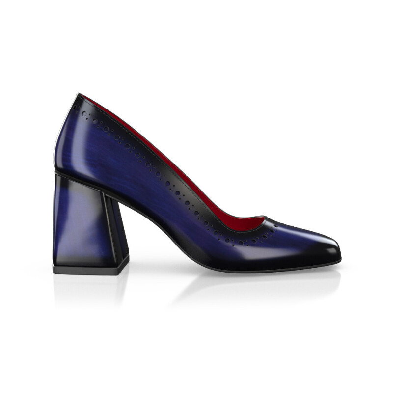Luxuriöse Blockabsatz-Schuhe für Damen 36596