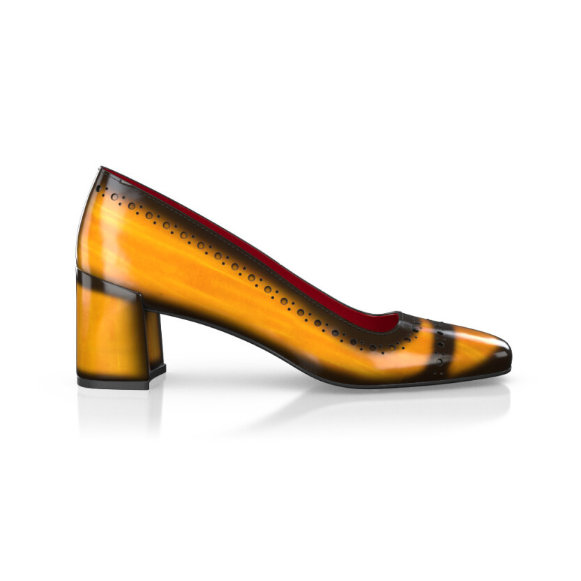 Luxuriöse Blockabsatz-Schuhe für Damen 36653