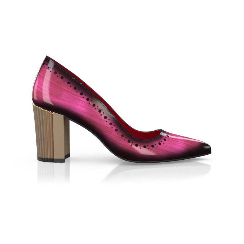 Luxuriöse Blockabsatz-Schuhe für Damen 36869