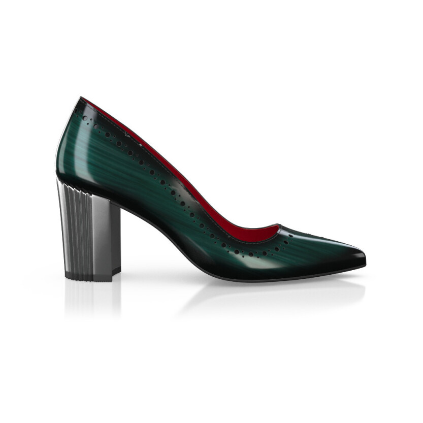 Luxuriöse Blockabsatz-Schuhe für Damen 38063