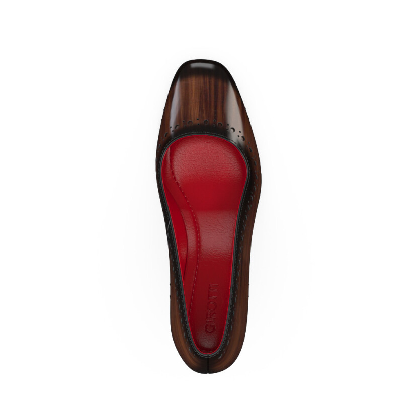 Luxuriöse Blockabsatz-Schuhe für Damen 40460