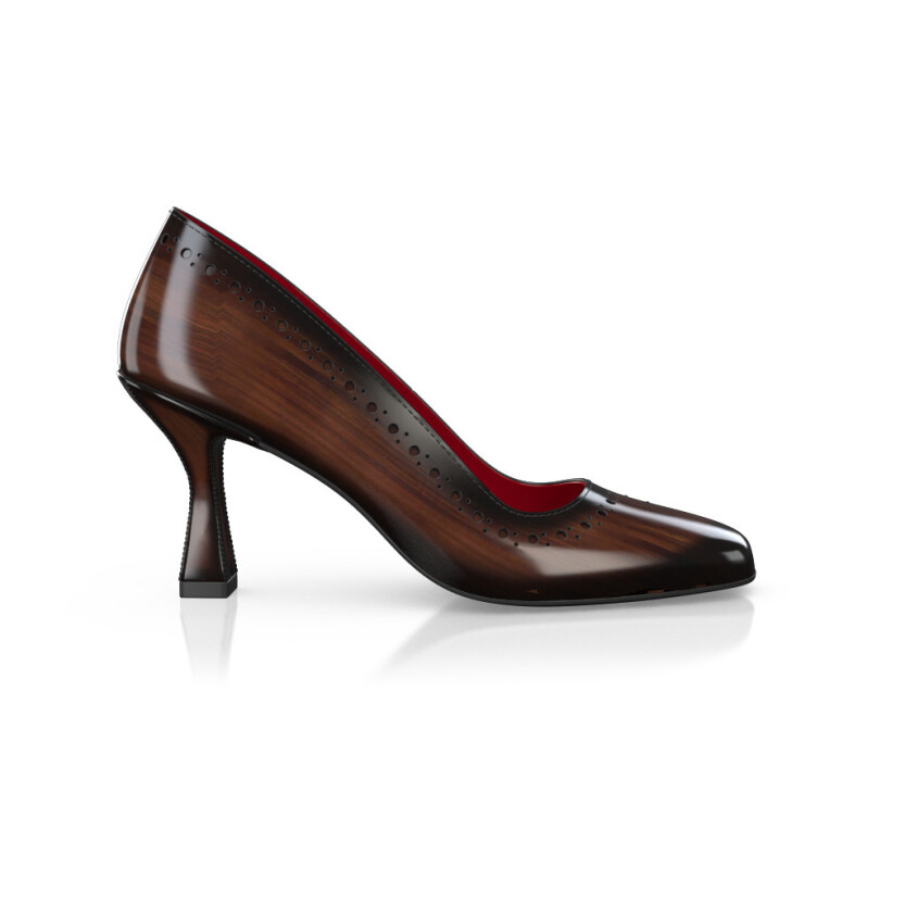 Luxuriöse Blockabsatz-Schuhe für Damen 40460