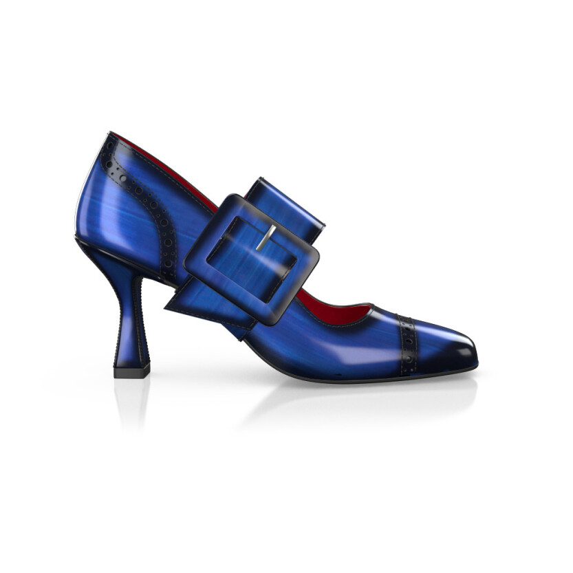 Luxuriöse Blockabsatz-Schuhe für Damen 40475