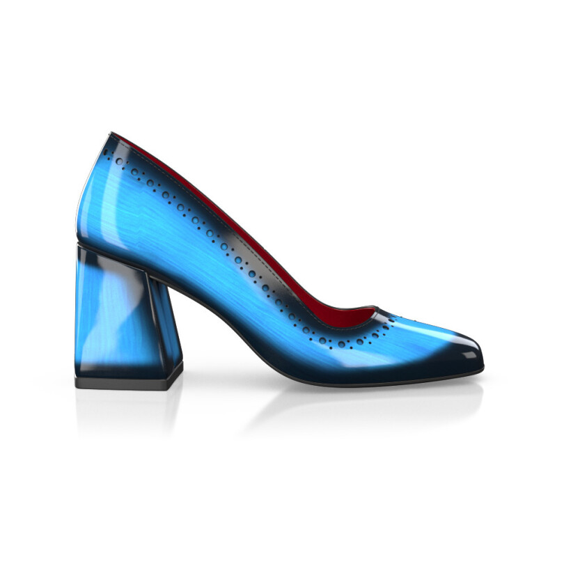 Luxuriöse Blockabsatz-Schuhe für Damen 40484