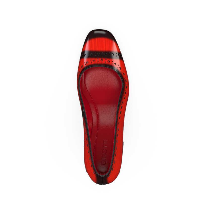 Luxuriöse Blockabsatz-Schuhe für Damen 40490