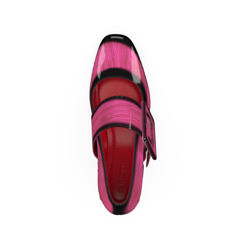 Luxuriöse Blockabsatz-Schuhe für Damen 40496