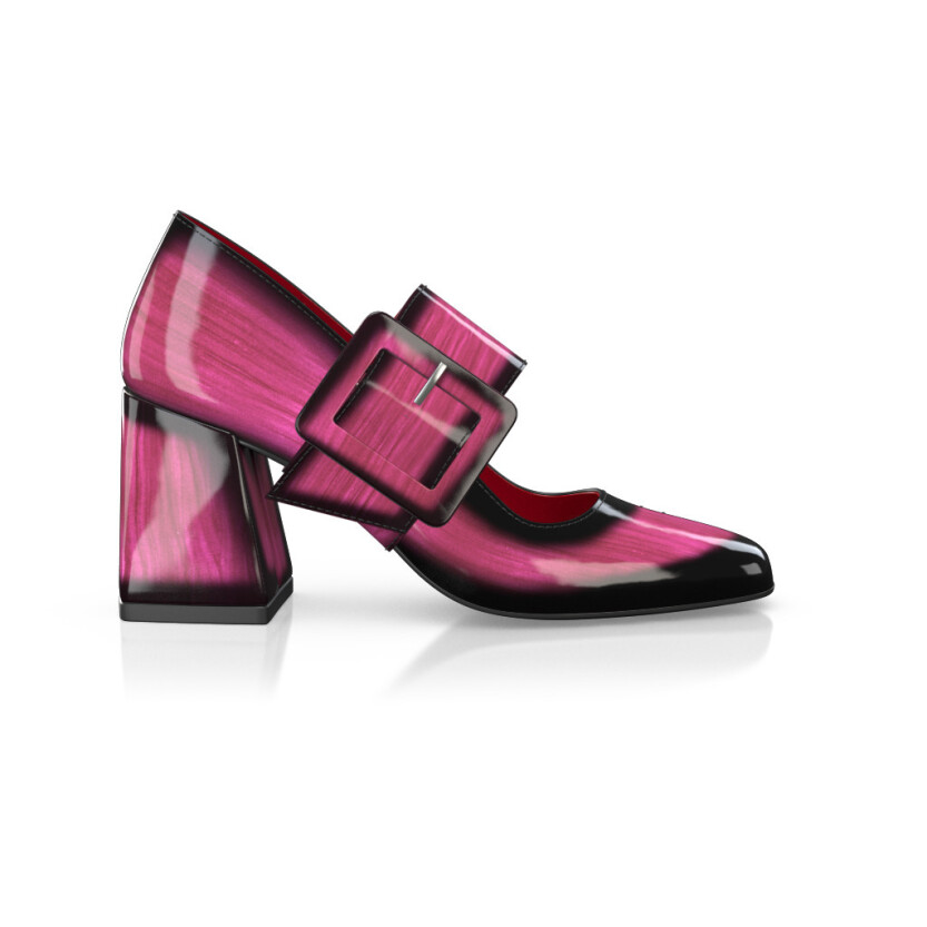 Luxuriöse Blockabsatz-Schuhe für Damen 40496