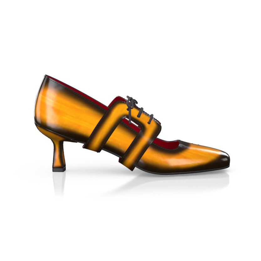 Luxuriöse Blockabsatz-Schuhe für Damen 42459