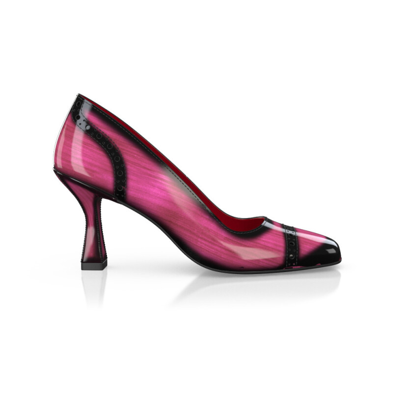 Luxuriöse Blockabsatz-Schuhe für Damen 42483