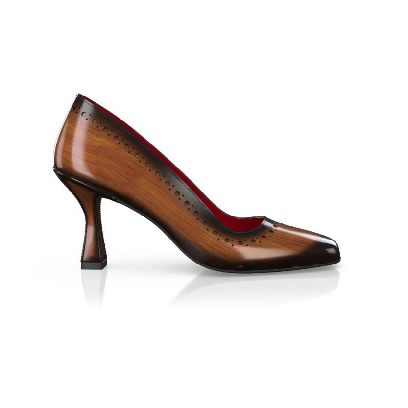 Luxuriöse Blockabsatz-Schuhe für Damen 42486