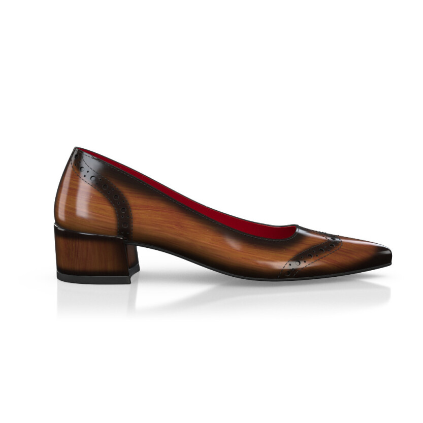 Luxuriöse Blockabsatz-Schuhe für Damen 42516