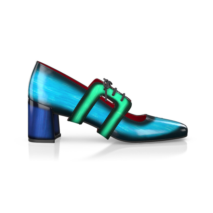 Luxuriöse Blockabsatz-Schuhe für Damen 43251