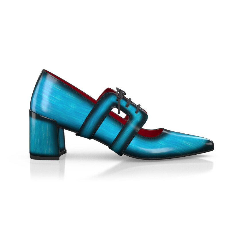 Luxuriöse Blockabsatz-Schuhe für Damen 43347