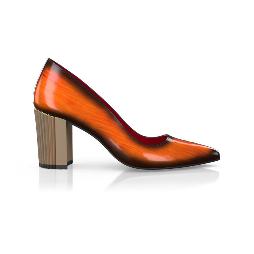 Luxuriöse Blockabsatz-Schuhe für Damen 43374