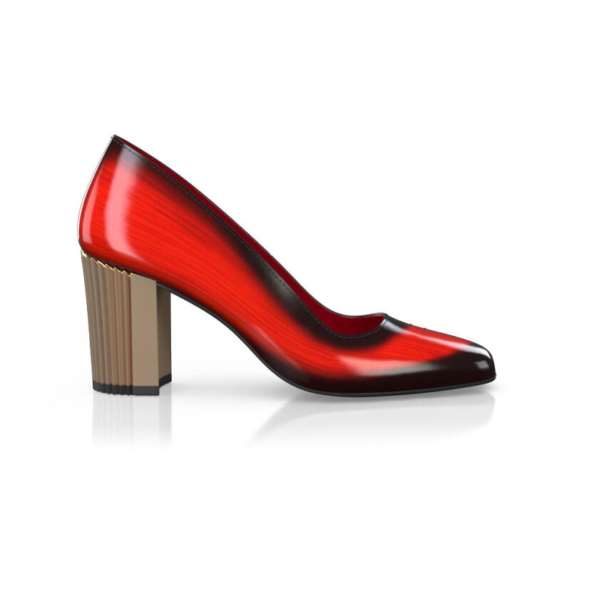 Luxuriöse Blockabsatz-Schuhe für Damen 43404