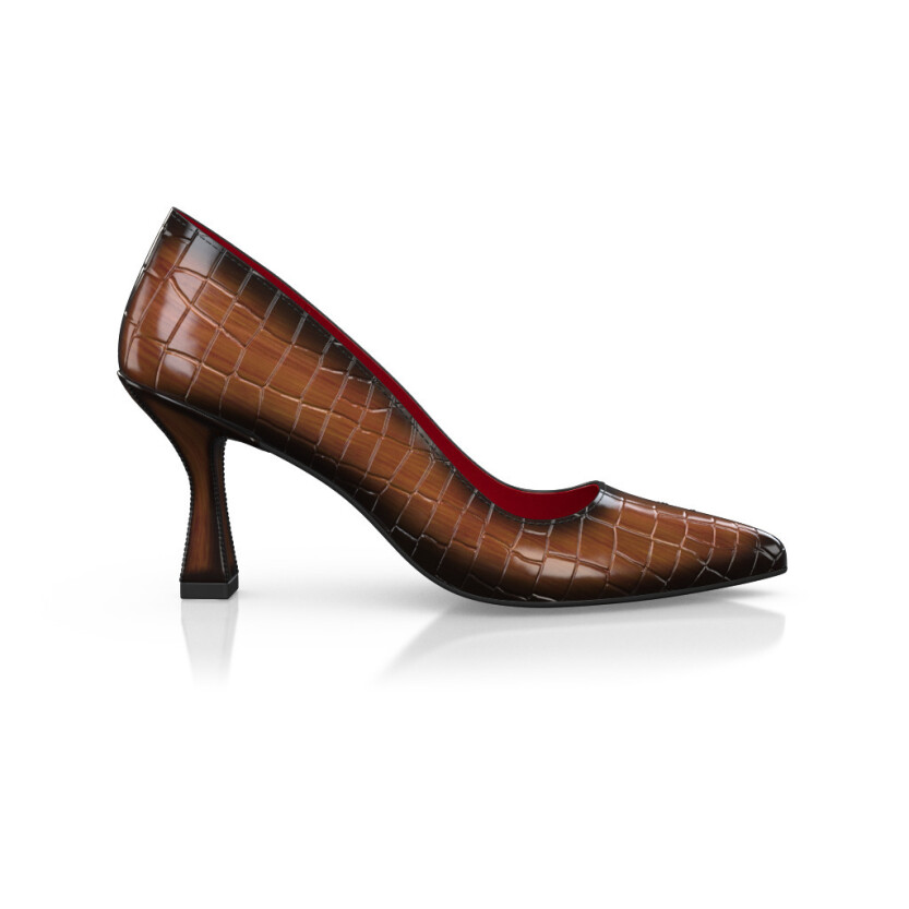 Luxuriöse Blockabsatz-Schuhe für Damen 44347