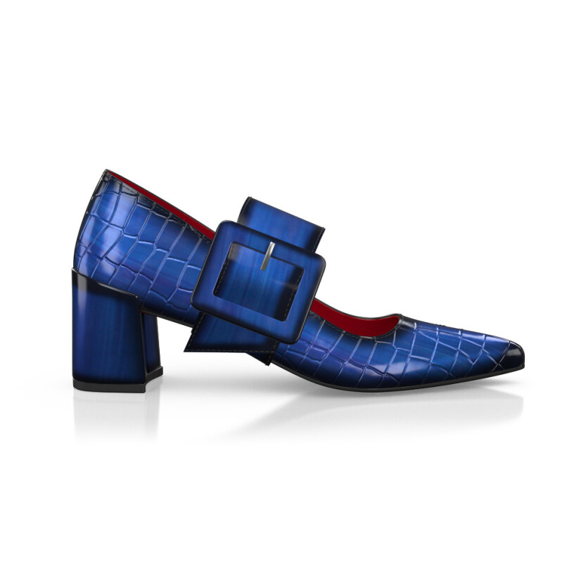 Luxuriöse Blockabsatz-Schuhe für Damen 44805