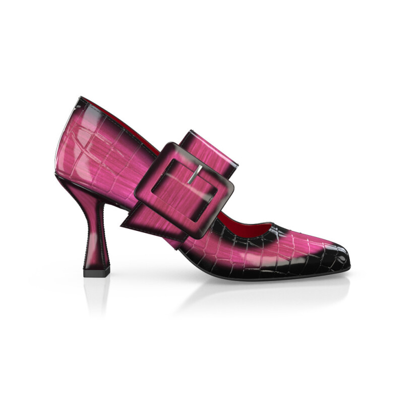 Luxuriöse Blockabsatz-Schuhe für Damen 44901
