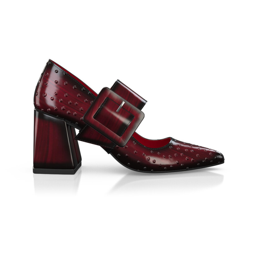 Luxuriöse Blockabsatz-Schuhe für Damen 44916