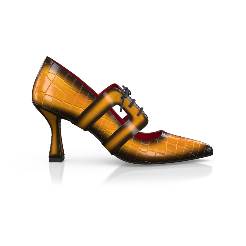 Luxuriöse Blockabsatz-Schuhe für Damen 44922