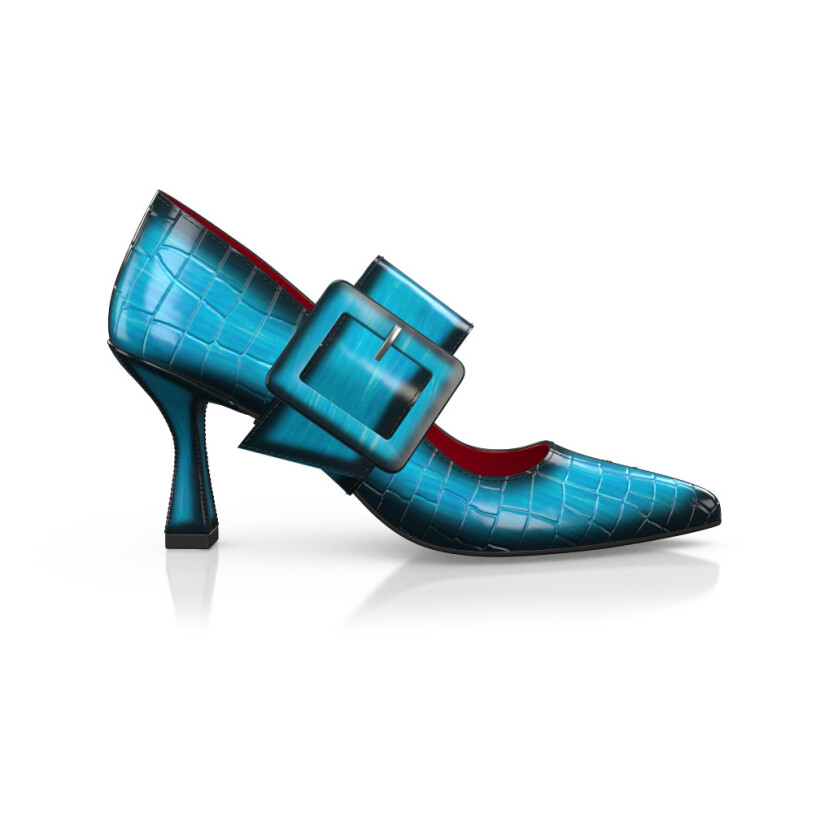 Luxuriöse Blockabsatz-Schuhe für Damen 44928