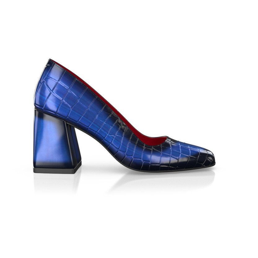 Luxuriöse Blockabsatz-Schuhe für Damen 45213