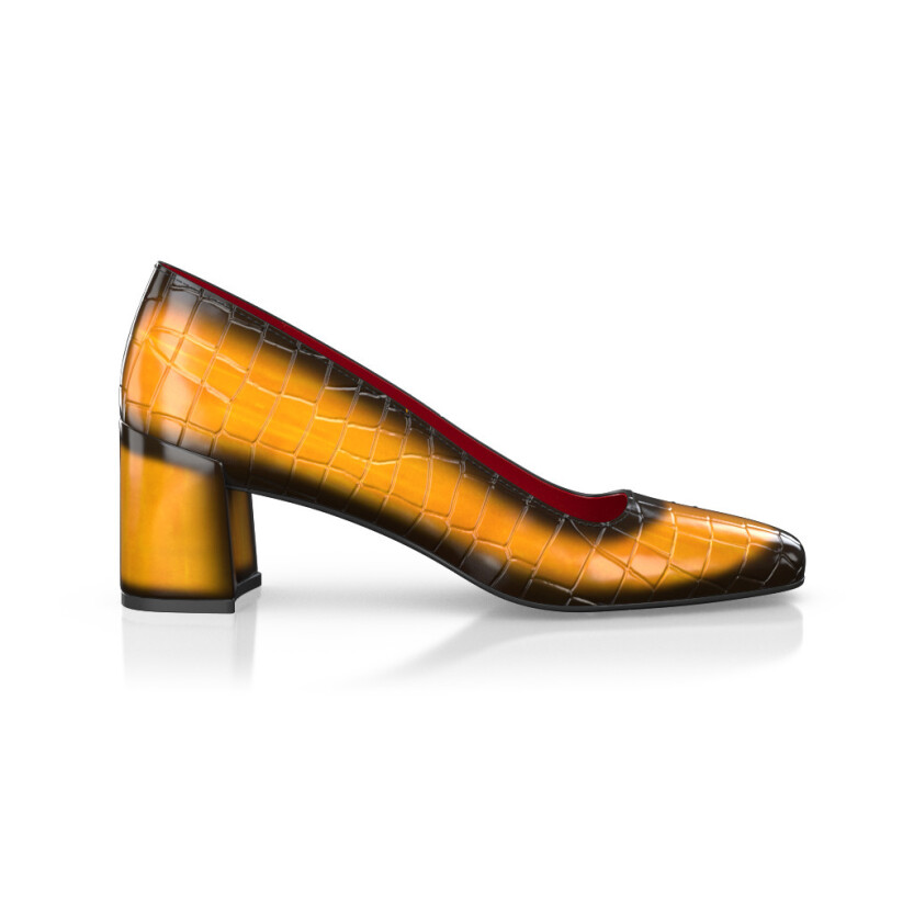Luxuriöse Blockabsatz-Schuhe für Damen 45590