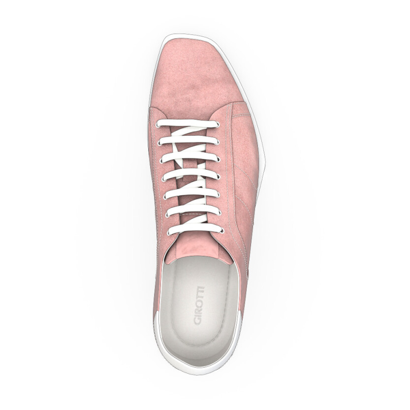 Flache Sneakers mit quadratischer Spitze für Damen 45851