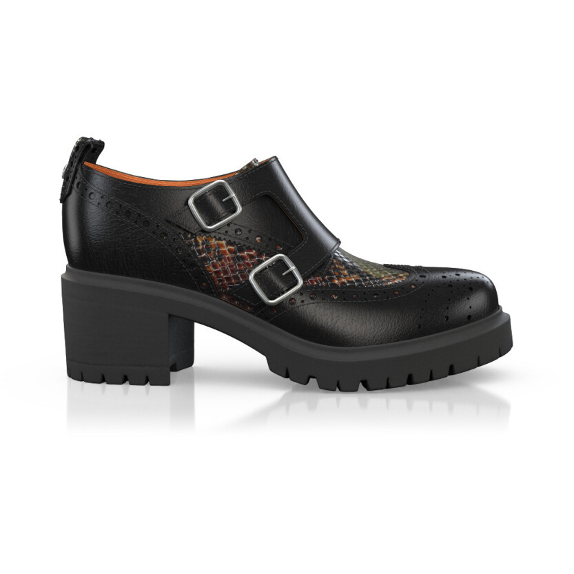 Blockabsatz Derby Schuhe 49892