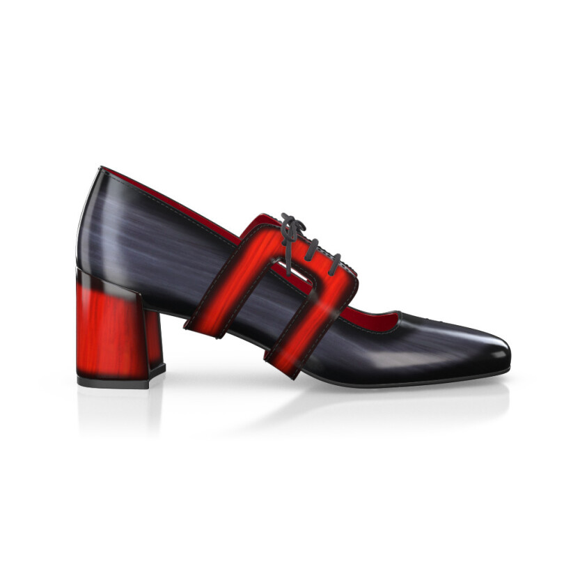 Luxuriöse Blockabsatz-Schuhe für Damen 52312