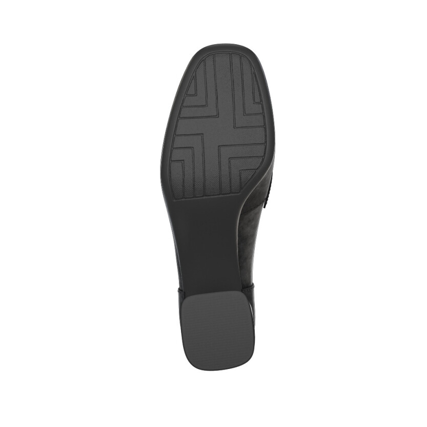 Schuhe mit quadratischem Absatz 7135