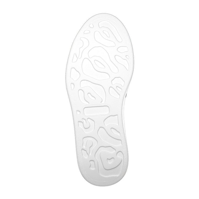 Plateau Sneakers mit Netzgewebe 9502