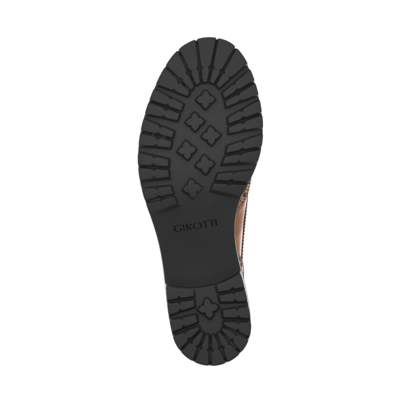 Blockabsatz Derby Schuhe 11009