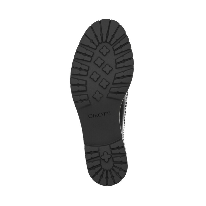 Blockabsatz Derby Schuhe 11018