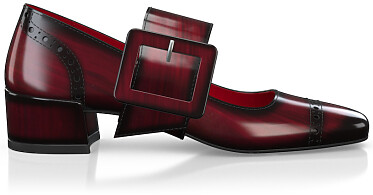 Luxuriöse Blockabsatz-Schuhe für Damen 36557