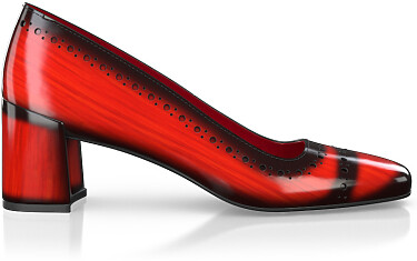 Luxuriöse Blockabsatz-Schuhe für Damen 36563