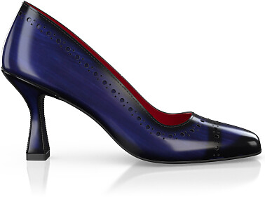Luxuriöse Blockabsatz-Schuhe für Damen 36578