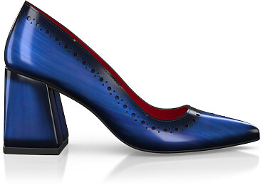 Luxuriöse Blockabsatz-Schuhe für Damen 36656