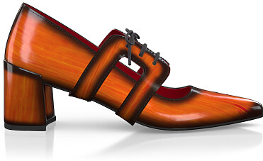 Luxuriöse Blockabsatz-Schuhe für Damen 38891