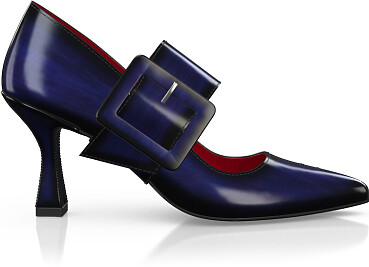 Luxuriöse Blockabsatz-Schuhe für Damen 40445