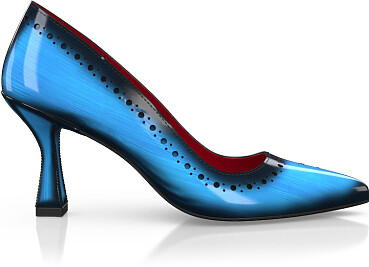 Luxuriöse Blockabsatz-Schuhe für Damen 40457
